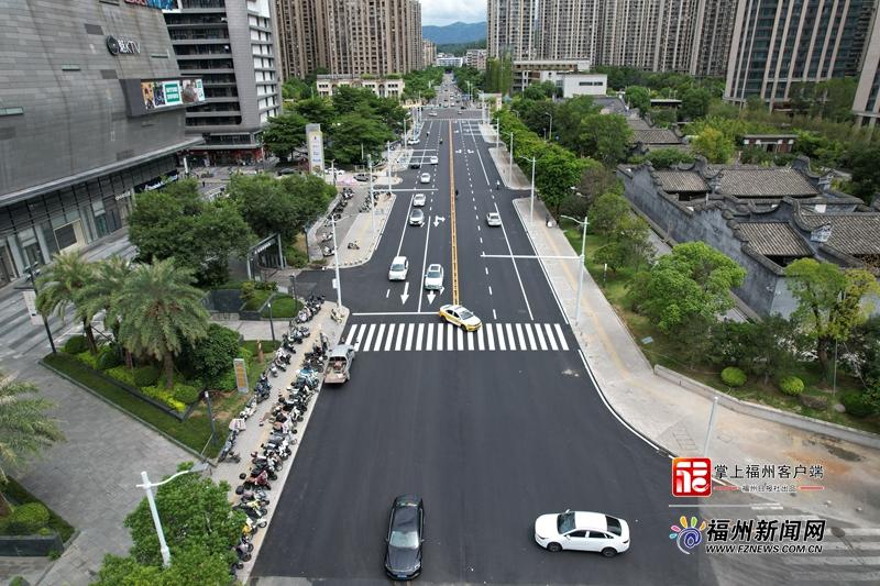 竹嶼路中垱路完工通行 周邊師生及居民出行更便捷