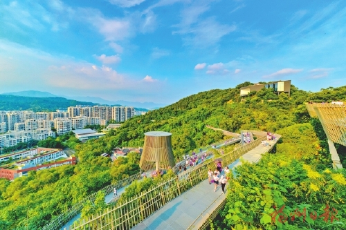 彎彎福道里　幸福道不盡  我市全力打造城區(qū)山水福道品牌
