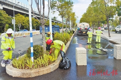 晉安區(qū)加強(qiáng)城市管理不松懈  持續(xù)提升市容環(huán)境品質(zhì)