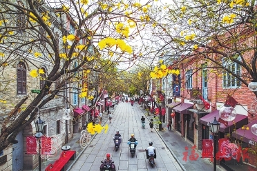 花開花落春有時 好一幅福州春光圖