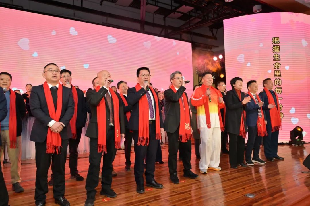 精彩熱鬧！晉安舉行新春團拜會！林濤向全區人民拜年