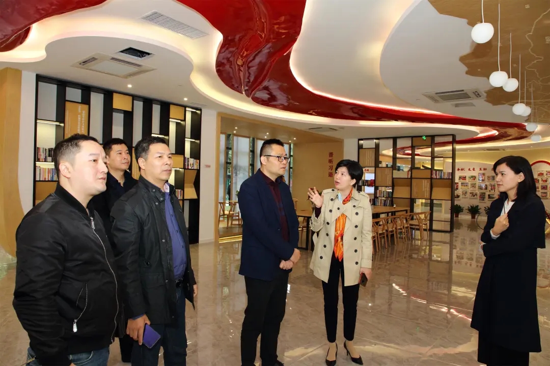 寧德市委文明辦考察組一行赴晉安區考察新時代文明實踐中心建設工作