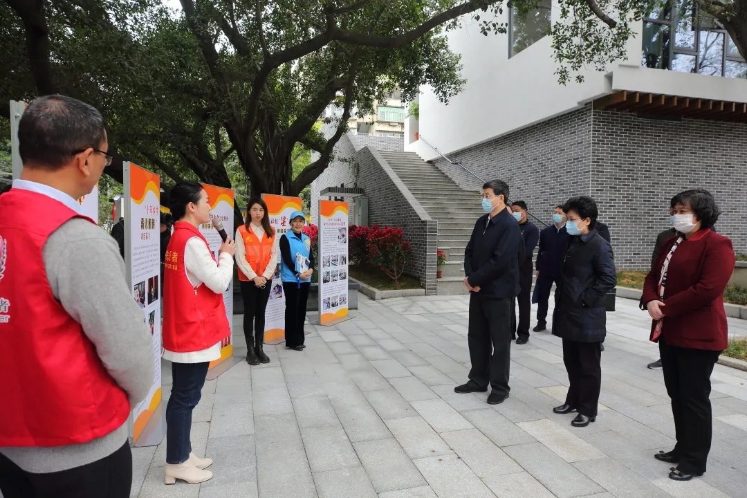 中央網信辦赴福州市晉安區調研新時代文明實踐中心建設試點工作