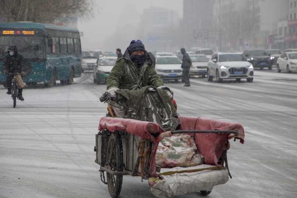 【網絡中國節·小雪】“小雪”時節寒潮來，到底有多冷？
