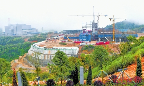 紅廟嶺生活垃圾焚燒協同處置、廚余垃圾處理廠加快建設
