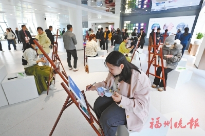 榕城新地標掀起“全民美育狂歡季”  福州市文化館變身“全年齡藝術能量站”