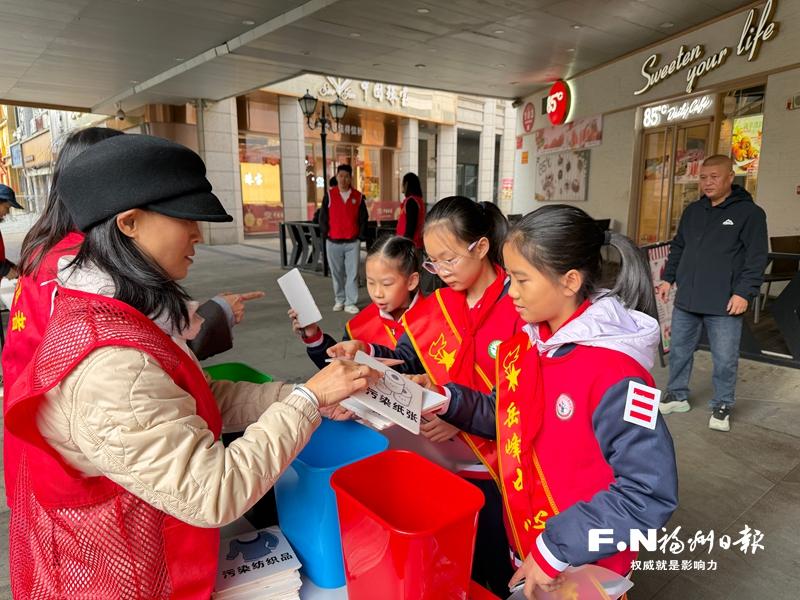 小手拉大手　引領新風尚  晉安垃圾分類宣傳“走新”更“走心”